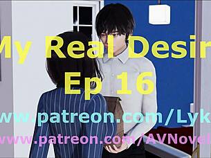 My real desire 16 with indian cartoon featuring big tits