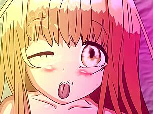 Fucked a Cute Neighbor in Hentai Anime!