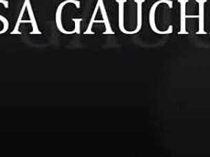 Sensual Stripper Rips Clothes In Bold Striptease.