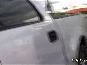 Melanie Scott Swallows Cum From Stranger.