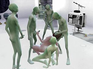 the sims 4 - jennie encounters aliens