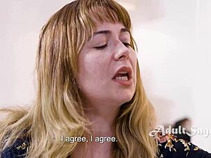 Cute Teen Hides Horny Lesbian Lover Under Bed