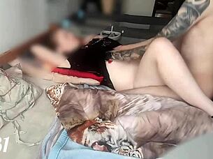 My lover fucks my tite pussy, makin me cum hard