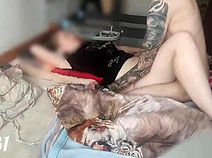 My lover fucks my tite pussy, makin me cum hard