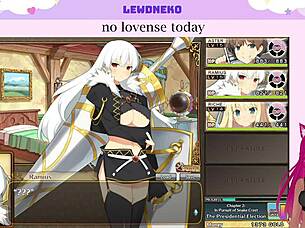 Vtuber Lewdneko Plays Evenicle Part 5 In Cute Anime Style