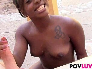 ebony teen tamra millan takes big white dick?