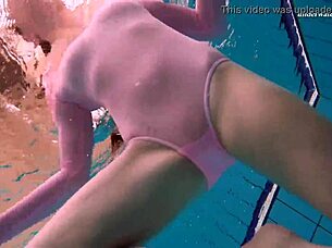 liza bubarek hot underwater mermaid