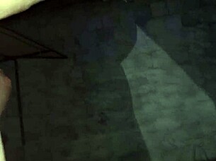 Married Fanny flashes her ass without panties on the street 😏