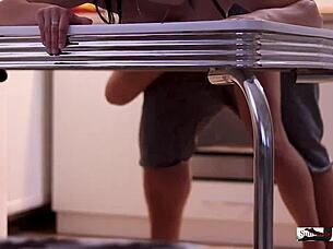 Couple Shares Quick Homemade Fun Before Dinner