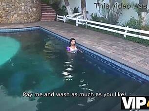 i got wet and hot fucking outdoor with tattooed muscular guy