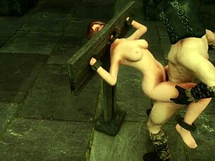 rough 3d roleplay with ysolda in skyrim