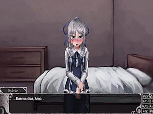 la primera vez de sylvie gameplay in hentai anime sex scene