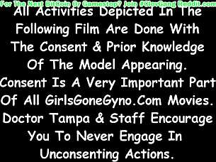 Taylor ortega, undergo this orgasm research with doctor tampa's gloved hands