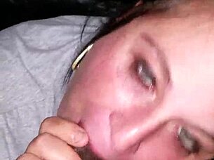 Italian interracial blowjob scene from 2016