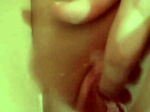 hot wife does solo squirting at home, wow 😲