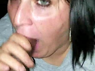 Italian interracial blowjob scene from 2016