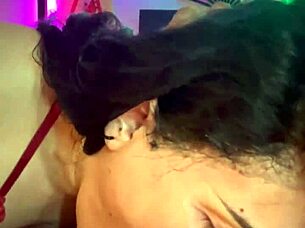 Watch me gag on big cock deepthroat