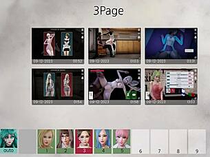 Game Agent 17 in anime hentai adventure