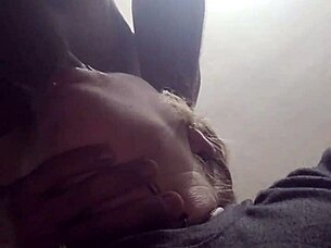 blonde slut goes doggy style 😈