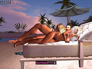 i feel emotional about my new lover in this cartoon sex story, part five.