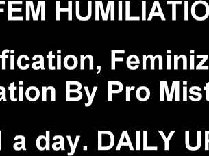 you are my new sissy fuck doll?