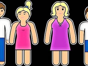 Stepsis and girlfriend desire a threesome together.