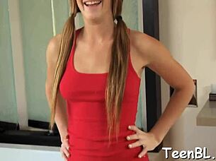 Passionate Brunette Floozy Fucks Her Lucky Lover