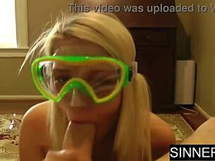 Seduce your step daughter Aubrey Gold with cock in mouth?