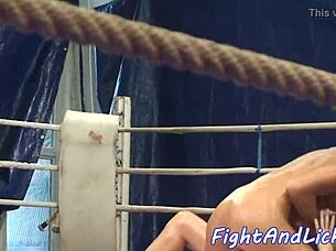 I watch lesbian babes wrestle oiled up.