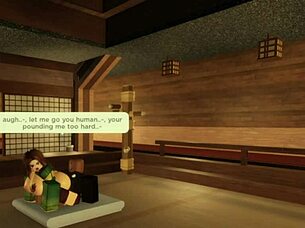 girl intruded my cave so i had to fuck her hard and deep