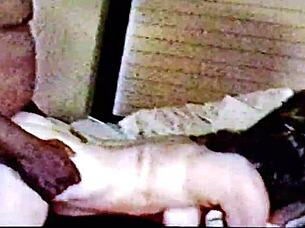 group of guys bang this whore's pussy hard