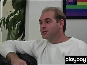 Nasty Lesbians Andrea Lowell And Kaylynn Play A Trick On Unsuspecting Guys.