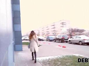 Stunning babe Roxy Lips in debt for sexy clothes – how will she pay?