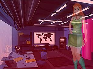 Is Paprika spying on our jedi buddy in this trainer session?