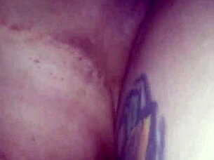 beautiful argentinian pussy gets wet from fingering, tattooed amateur masturbation.
