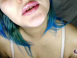 Mouth Fetish: Milf Paints Lips With Lipstick In High Definition Close Up.