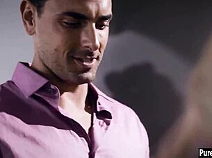 I'm an annoyed milf wife who jumped into cheating threesome sex