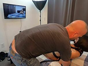 Candy Cruise bound tight and abused in intense POV action