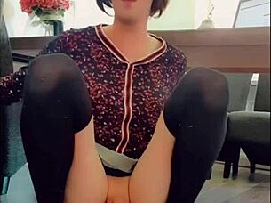 annemieke takes the cock deep in her ass with toys and moaning 😍