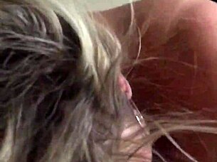 Hot Blonde Plays With Big Hard Dick