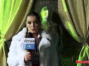 Babesalicious - big tits blonde with angel wings tat orgy fuck