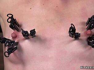 i anal toyed this slim redhead in bondage, it was so painfull