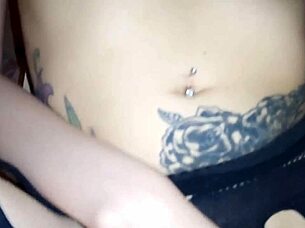 i fucked that horny secretary hard after dildo play, cum on her glasses