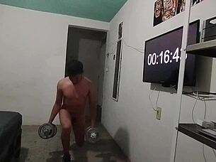 Make It Possible Aldebaran In Gym Cock Action!