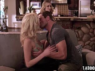 Skyler Storm And Nathan Bronson Finger Haley Spades In Group Muff Diving Scene!