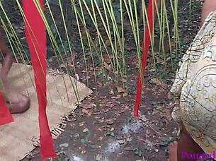 Oh, the native doctor pounds his big-ass wife doggy-style!