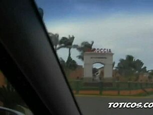 dominican republic sexy street girls flashing outdoors