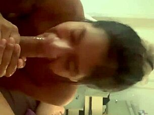 can you believe meredi deepthroats that huge cock like a pro?