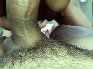 Amateur Pays Debt with Sloppy Blowjob on Big Cock