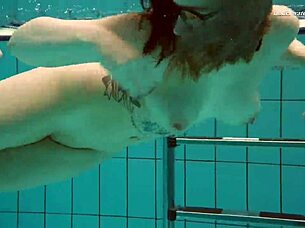 Dasha, get naked in the pool